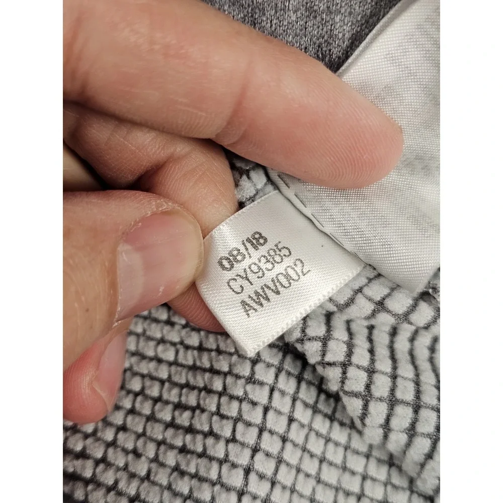 Adidas Golf Club 1/4 Zip Pullover Men's XL Gray Heather‎ Performance Long Sleeve
